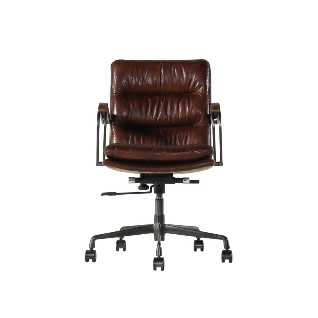 Newcastle Vintage Leather Office Chair image 1